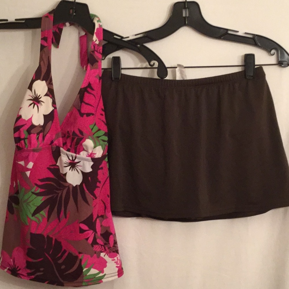 24 & Ocean 2 piece bathing suit